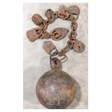 Early Ball and Chain With Padlocks