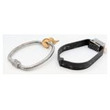 (2) Automobile Tire Locks