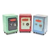 (3) Thrift Dial Safe Banks