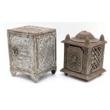 (2) Cast Iron Still Safe Banks