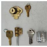 MIBA, Southord, & CCI Lock Tumbler Cut Away Salesm