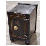 Cast Iron Floor Safe Personalized With The Name O'