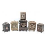 (6) Klotz Mfg. Co. & Other Cast Iron Safe Still Ba