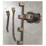 Large Safe Lock Cutout Mechanism