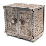 Kenton Cast Iron Army - Navy Double Door Safe Stil