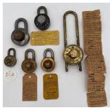 Junkunc Bros & Miller Dial Combination Padlocks