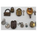 (10) Various Brand Padlocks