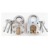 Mahavir Aligarh 8 Levers Padlock & New Gull Shan P