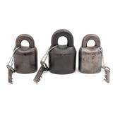 (2) JWH Climax & Co. and (1) Unmarked Heavy Duty P