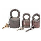 JWH Climax Co. & (2) Segal Heavy Duty Padlocks