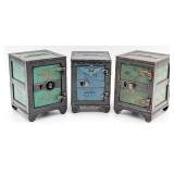 (3) Cast Iron Safe Still Banks