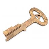 Antique Folger Adam Co. Joliet, Ill Jail Key