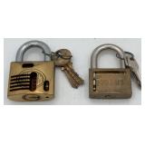 Corbin & Enixus Cut Away Padlock Salesman Samples