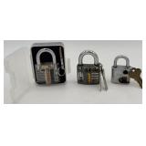 Eagle, Blossom, & Acrylic Cut Away Padlock Salesma