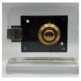 Safe Lock Mechanism Acrylic Display