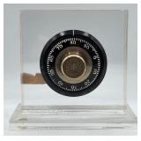 Mosler Safe Co Lock Mechanism Acrylic Display