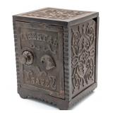 Mudd Mfg. Co. Cast Iron Libertas Safe Still Bank