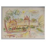 Wayne Ensrud 'Chateau Beychevelle (Bordeaux)' Or