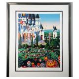 Hiro Yamagata 'Castle Festival' Framed Serigraph