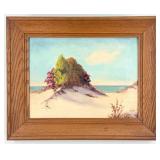 Alice Adamson 'Dune Splendor' Oil On Canvas Boar