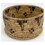 Vintage Native American Woven Circle Basket