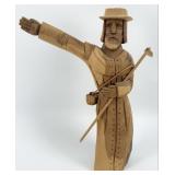 1993 Leonardo Salazar 'St. Francis With Hoe & Gat