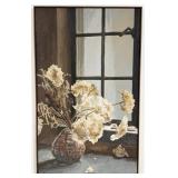 1964 Karl Flickinger 'Winter Bouquet' Oil On Boa