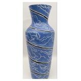 1984 George Schneeman Erotic Figures Ceramic Vase
