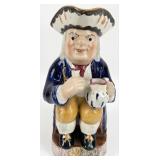 Antique English Pratt Ware 'Man In Tricorn Hat'