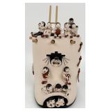 Vangie Suina Cochiti Pueblo Polychrome Shoe Storyt