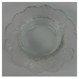 Lalique France 'Honfleurs' 8-3/4' Geranium Leaf