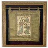 Framed Vintage Reproduction Corona Decor Hanging T