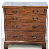Baker George III Style Mahogany Bachelor's Chest