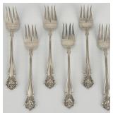 6 Piece Durgin Sterling Silver 'New Vintage' 5-1