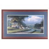 William S. Phillips 'The Storm Watchers' Signed