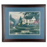 William S. Phillips 'Courtyard' Signed & Numbere