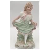 Antique Gebruder Heubach Bisque Porcelain Girl Hol