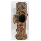 Large Weller 'Woodcraft' Art Pottery Owl Vase