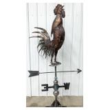 Monumental Copper Finish 'Rooster' Three Dimensi