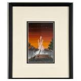 Arthur Menchego Native American Adobe Village Suns