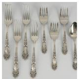 8 Piece Reed & Barton Sterling Silver 'French Ren