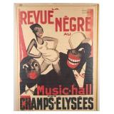 Original 1925 Paul Colin 'La Revue Negre' Art De