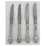 Set Of Four Sterling Silver Reed & Barton 'French
