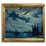 Rudolph F. Ingerle 'Moonlight On Sioux-Le-Kout'