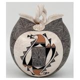 Mike & Jackie Torivio Acoma Pueblo Polychrome Pott