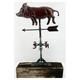 Copper Finish 'Pig' Three Dimensional Figural We