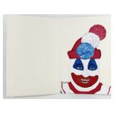 Charles Albanese 'Pogo The Clown' Oil On Paper