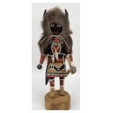 Signed Earl Yowytewa 'Black Bear' Hopi Kachina D
