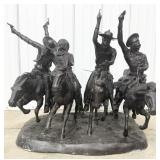 After Frederic Remington 'Coming Through The Rye'