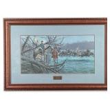 Morton Kunstler 'Night Crossing' Signed & Number